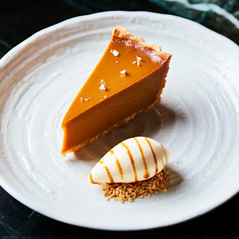 Chelsea tart at Fallow in London.