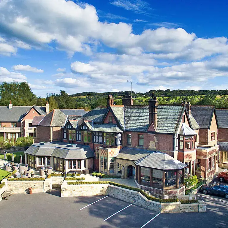 The exterior of Northcote restaurant in Lancashire.
