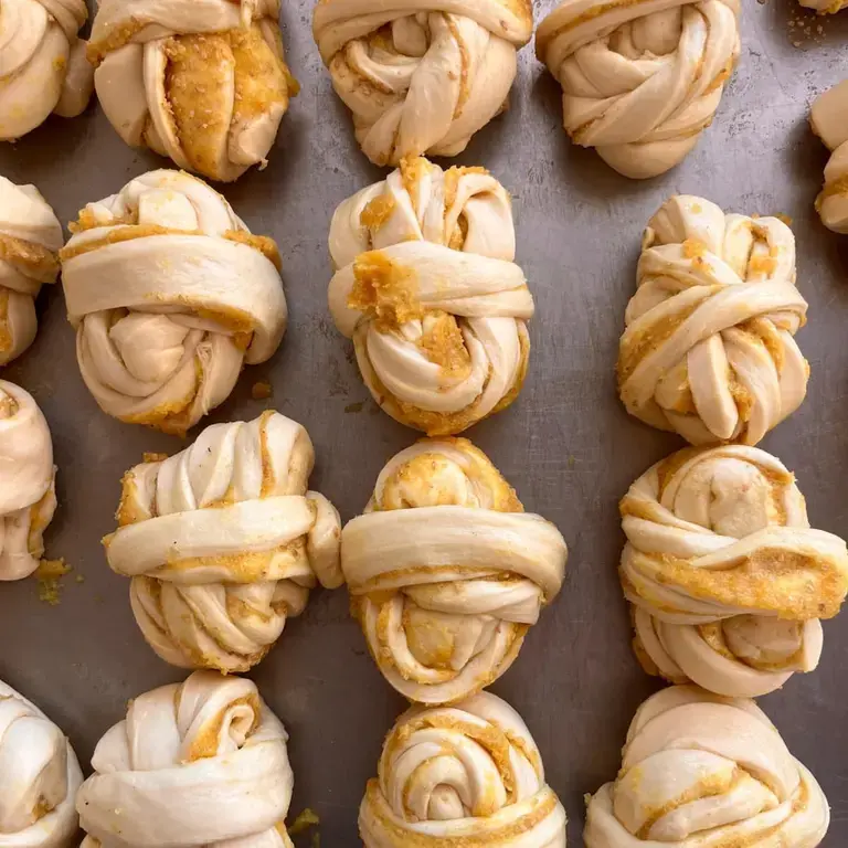 Uncooked pastries at Pan Tramvai.