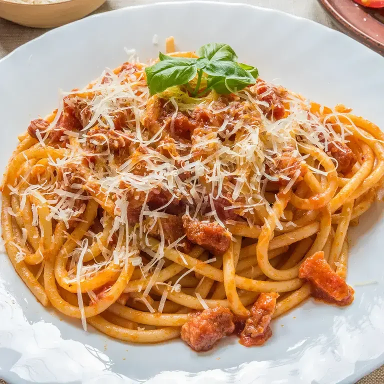 amatriciana pasta - Fine Dining Lovers