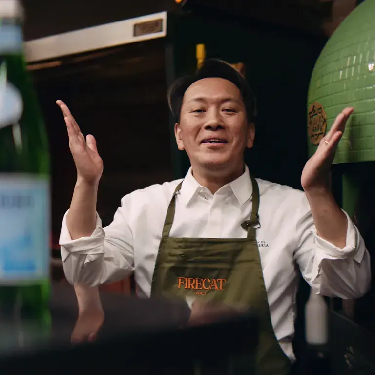 Chef Takahiko Kondo at Firecat.