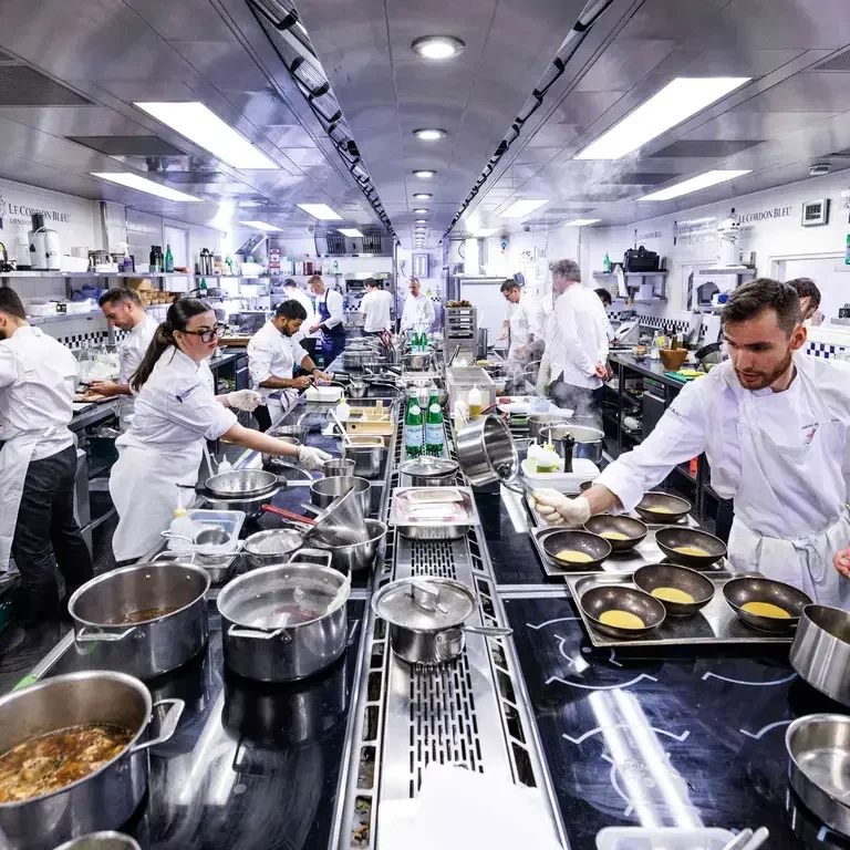 Busy kitchen at the SPYCA Competition 2026-27 UK.
