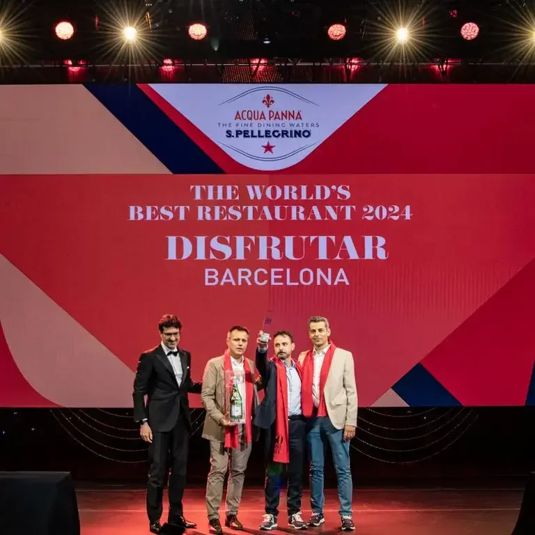 Disfrutar onstage at The World's 50 Best Restaurants 2024.