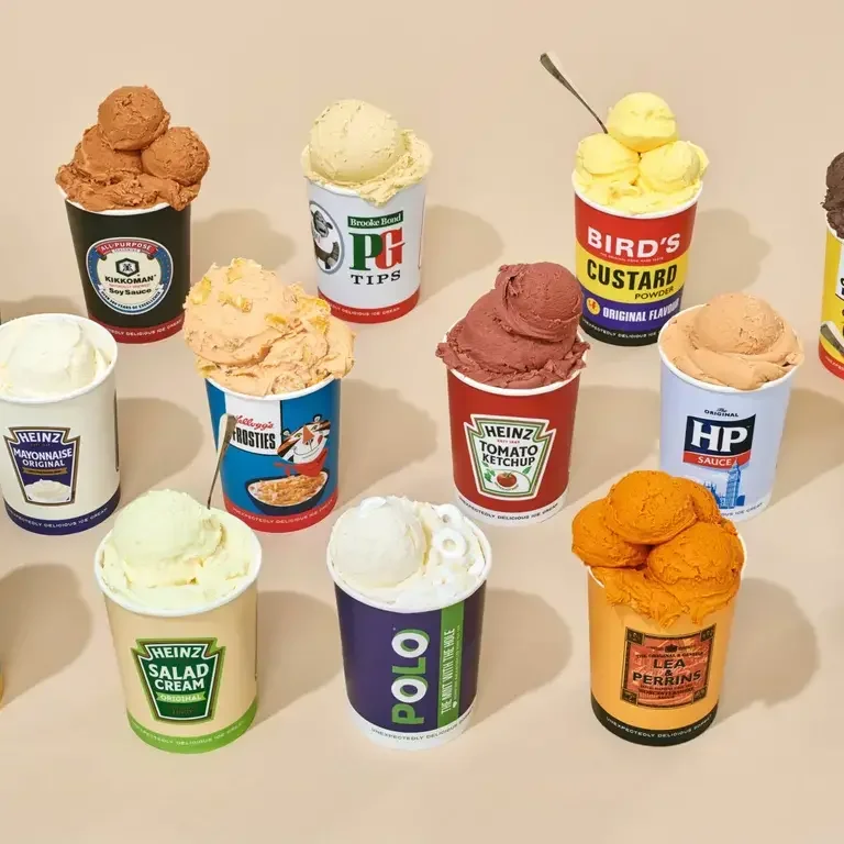 Anya Hindmarch ice creams.