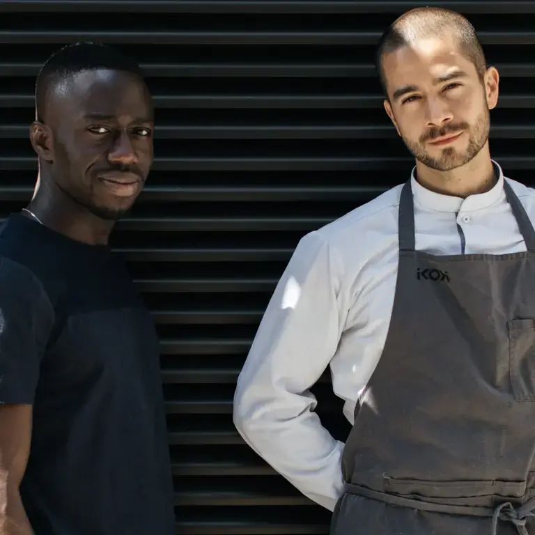 Iré Hassan-Odukale and Jeremy Chan.