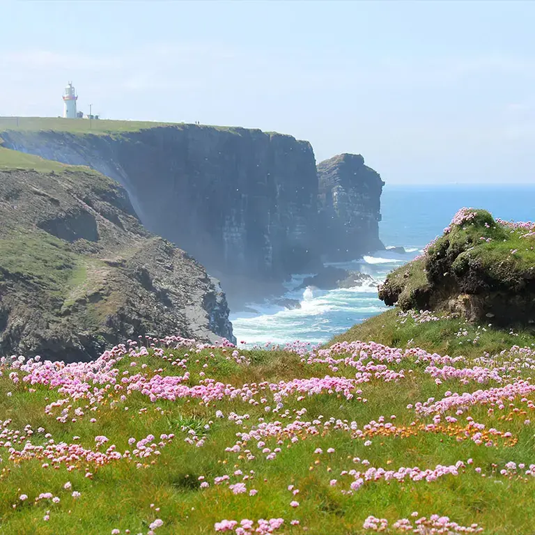 A coastal scene for Michelin Guide UK and Ireland 2023.