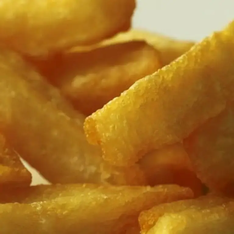 Triple-cooked chips.