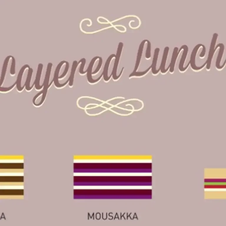 The Layered Lunch Infographic