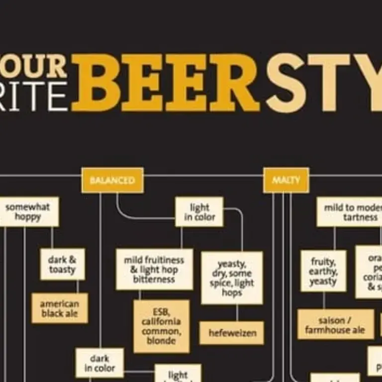 Find Your Beer Style with this Fun Flow Chart