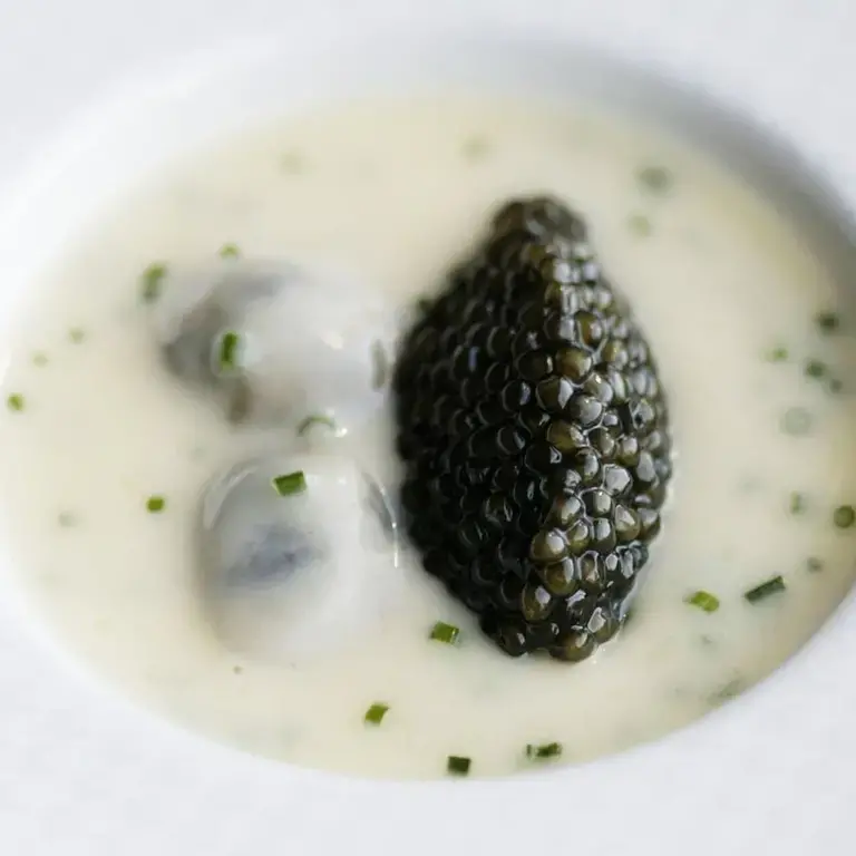 Thomas Keller oyster pearl dish