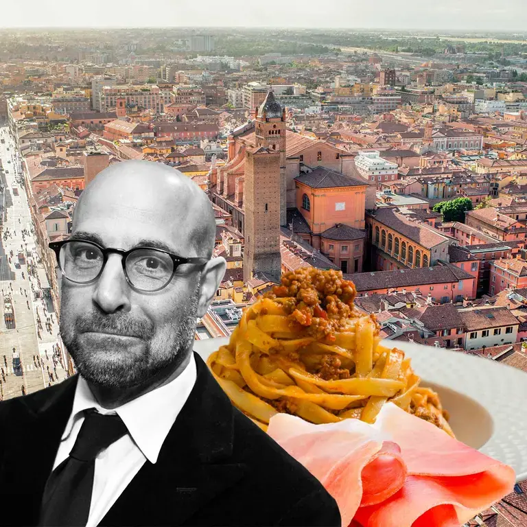 Stanley Tucci in Bologna
