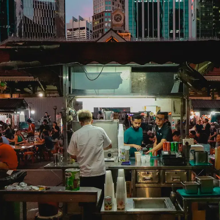 Singapore Hawker Stall