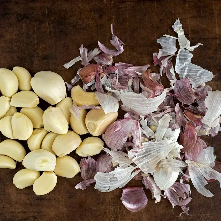 garlic-skin