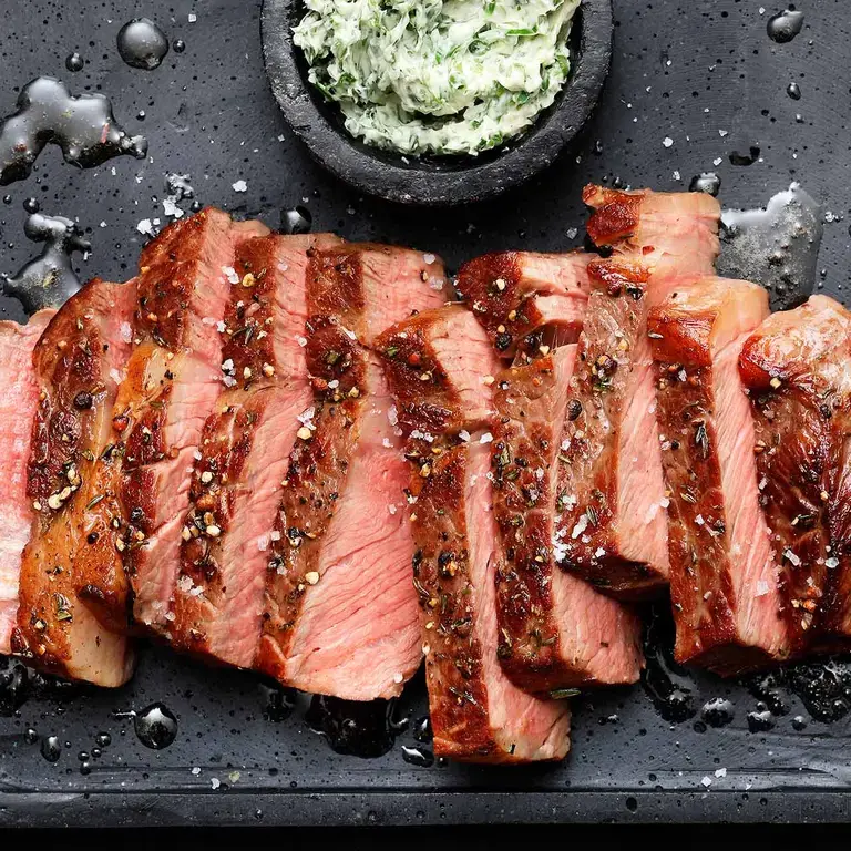 Reverse Seared NY Strip