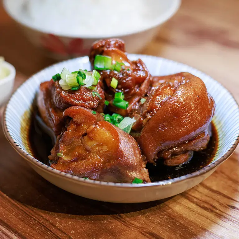 Pig's feet.