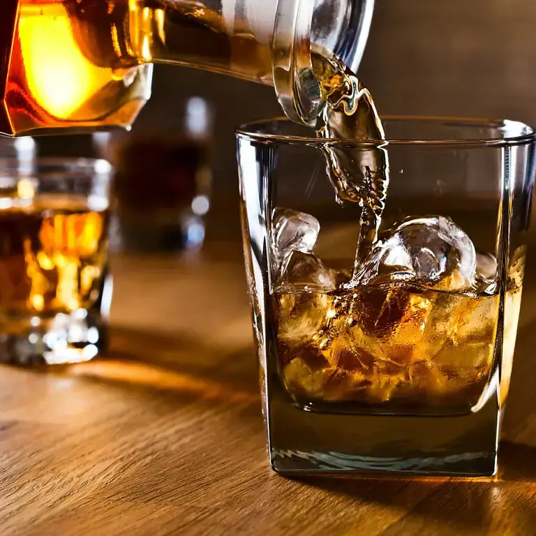 pouring whiskey ©iStock