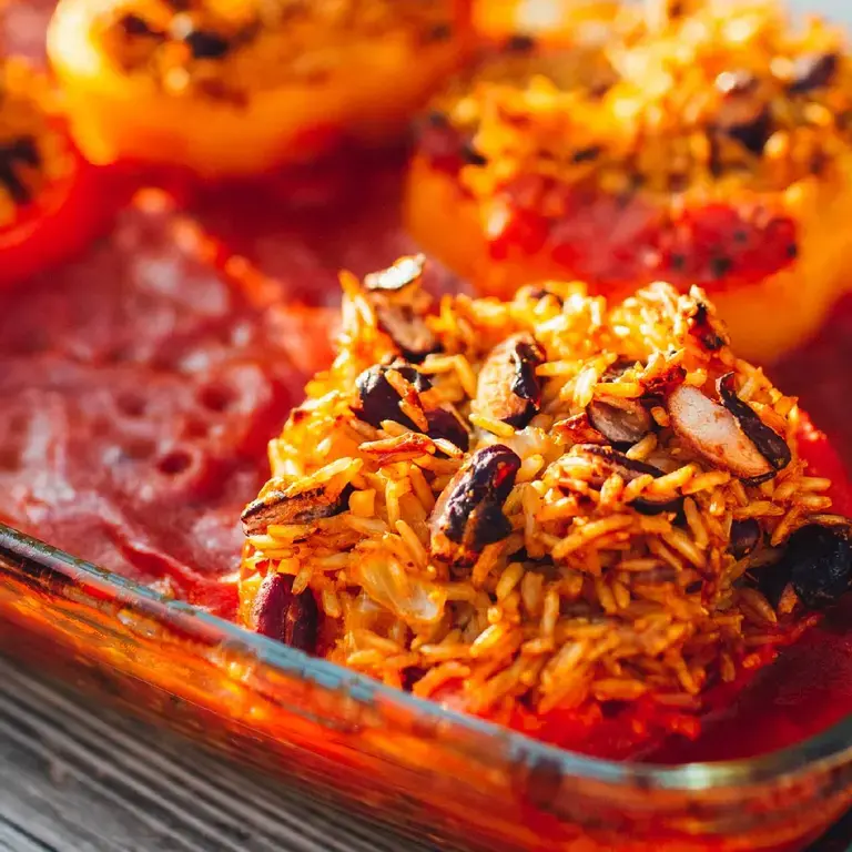 stuffed pepper casserole - pixabay