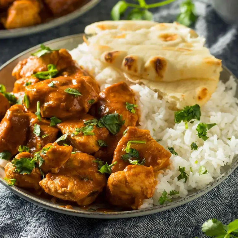 Aktar Islam curry box Lucknowi korma.