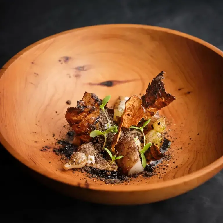 Faseau artichokes at L'Enclume.