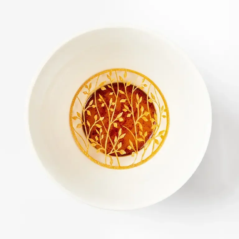 Geranium - Rasmus Kofoed - Cloudberry, pumpkin &amp; white chocolate - Photo Credit - Claes Bech-Poulsen