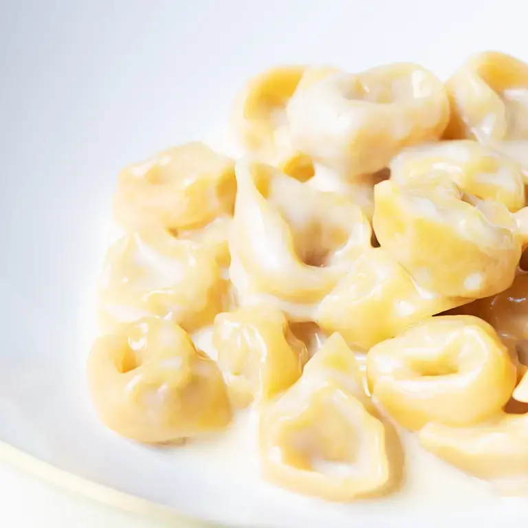 Tortellini with Parmigiano Reggiano Cream