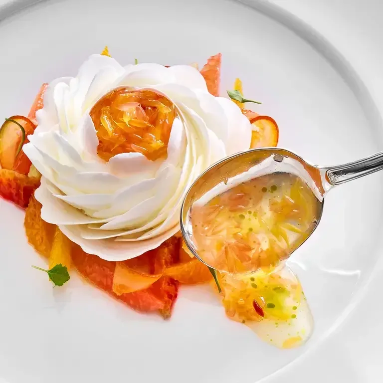 A dessert at Plénitude - Cheval Blanc Paris