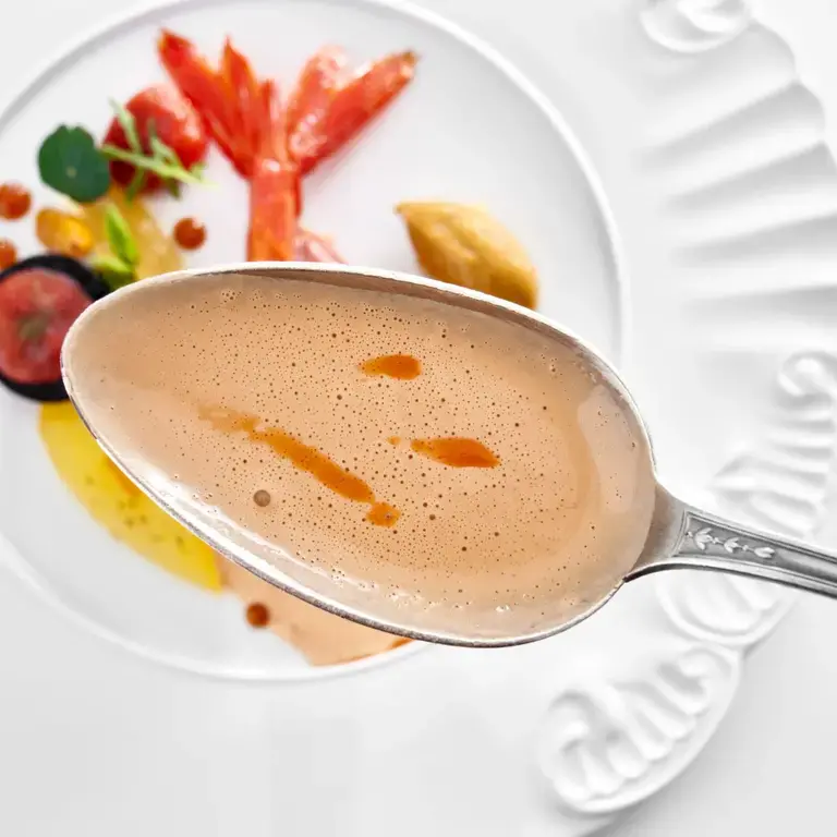 A fine dining dish at Plenitude