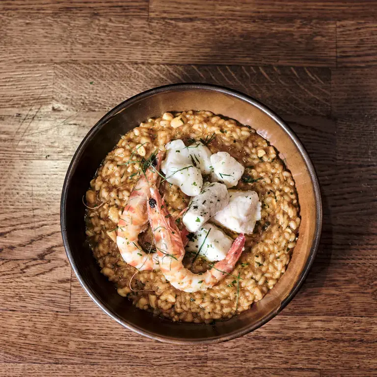 Nieves Barragán Mohacho's seafood rice from The Female Chef.