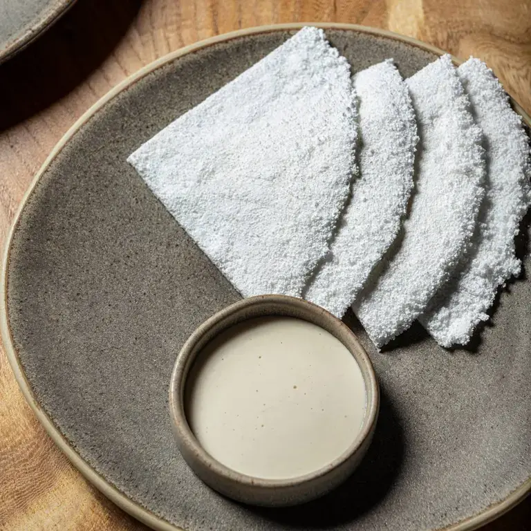 Tapioca and cashew at Bossa in London.