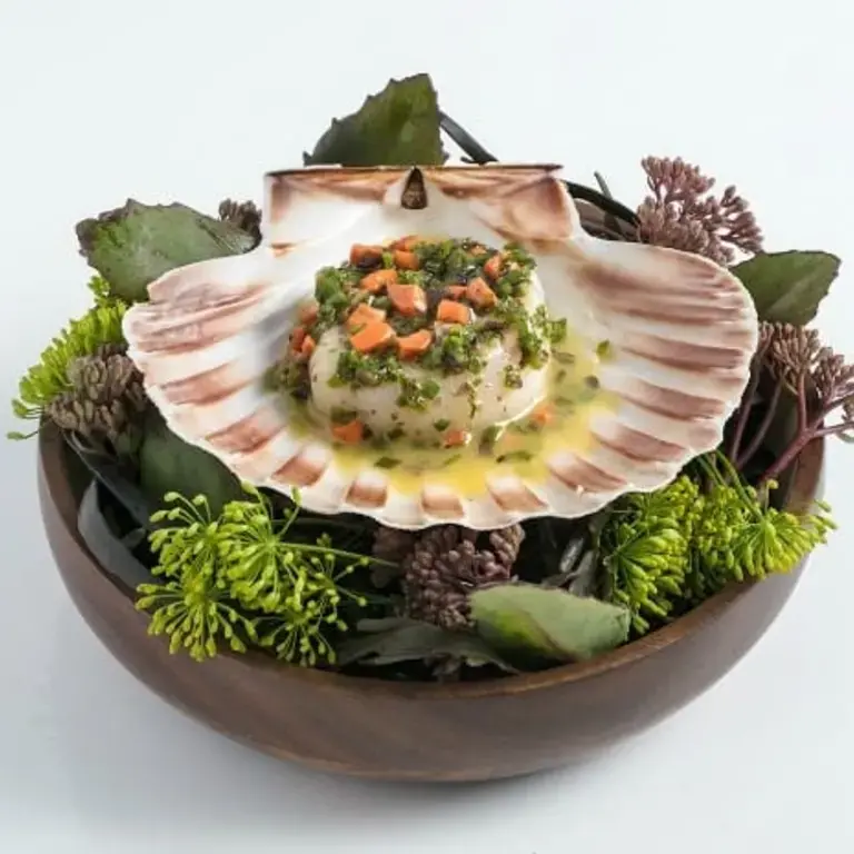 Isle of Mull scallop at Core.