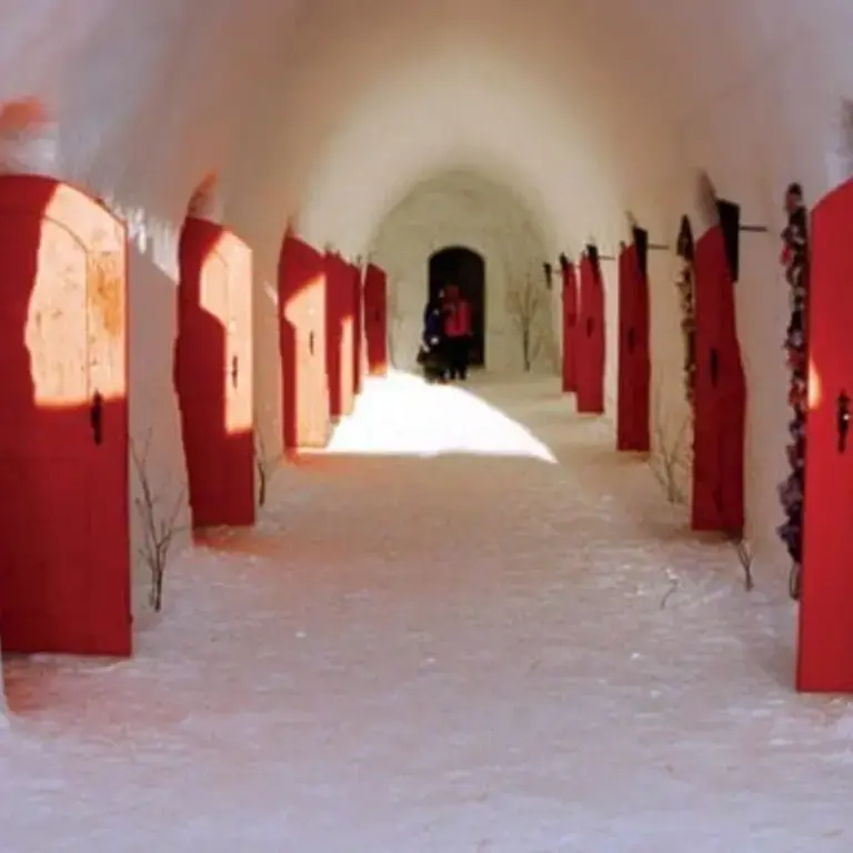 Finland's Snow Castle | Corridor
