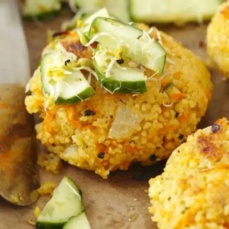 Vegan Couscous Cakes Vegan Couscous Cakes