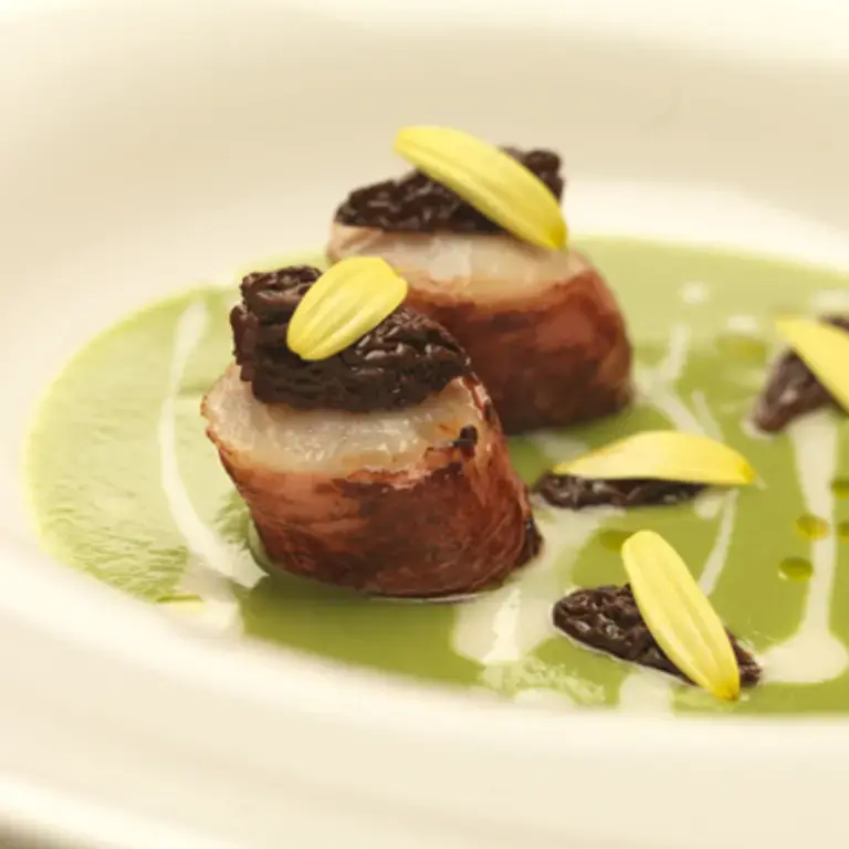 Scallops Wrapped In Pancetta