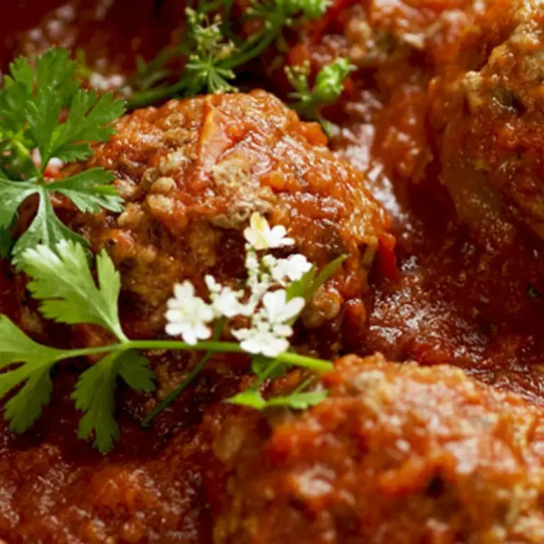 Mexican meatballs with spicy tomato sauce