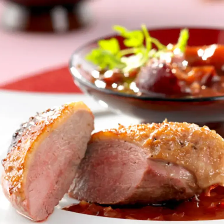 Peking Duck: Crispy Duck With Plum Sauce Peking Duck: Crispy Duck With Plum Sauce