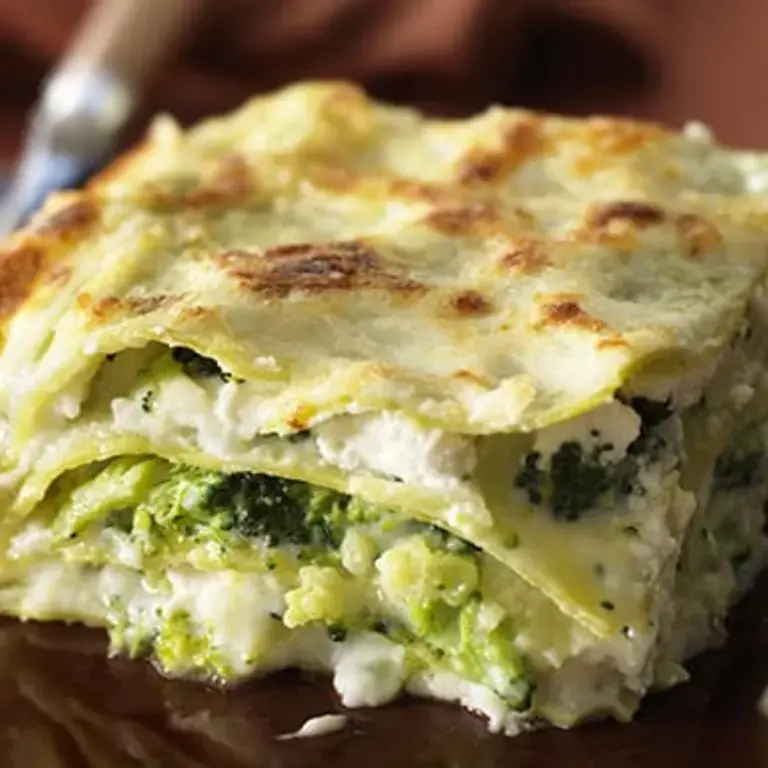Lasagne with Romanesco Cauliflower and Broccoli