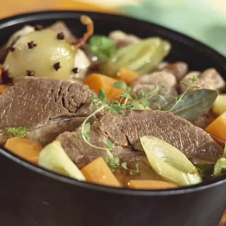 Boiled Beef with Vegetables