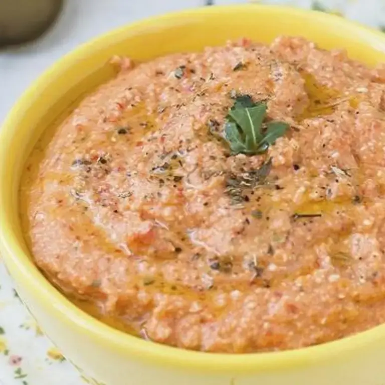 Ktipiti, Greek Red Pepper and Feta Dip Ktipiti, Greek Red Pepper and Feta Dip