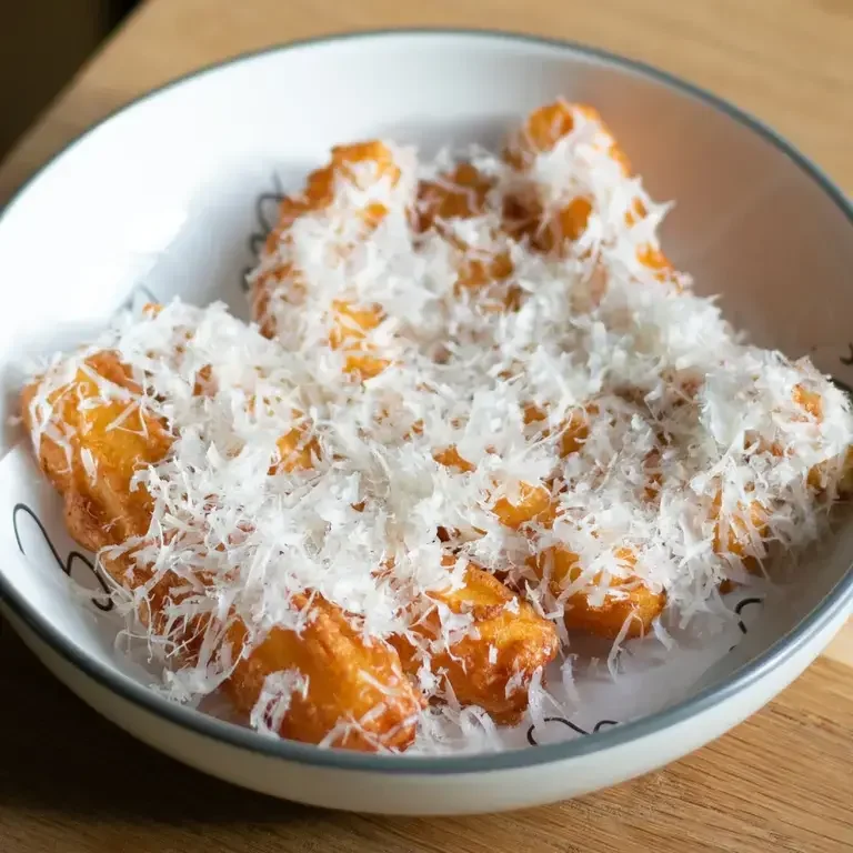 A bowl of pecorino churros at Elis.