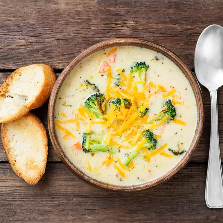 broccoli Cheddar soup - Fine Dining Lovers