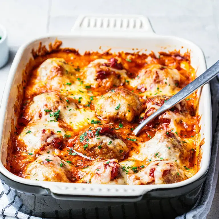 chicken parmesan meatball - Fine Dining Lovers