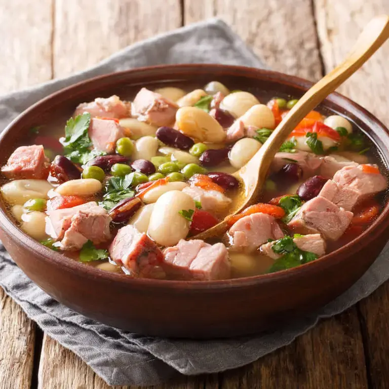 ham and bean soup - Fine Dining Lovers