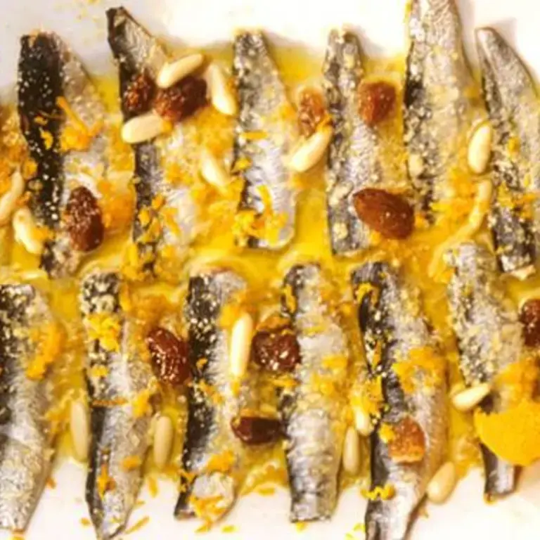 Sarde a beccafico