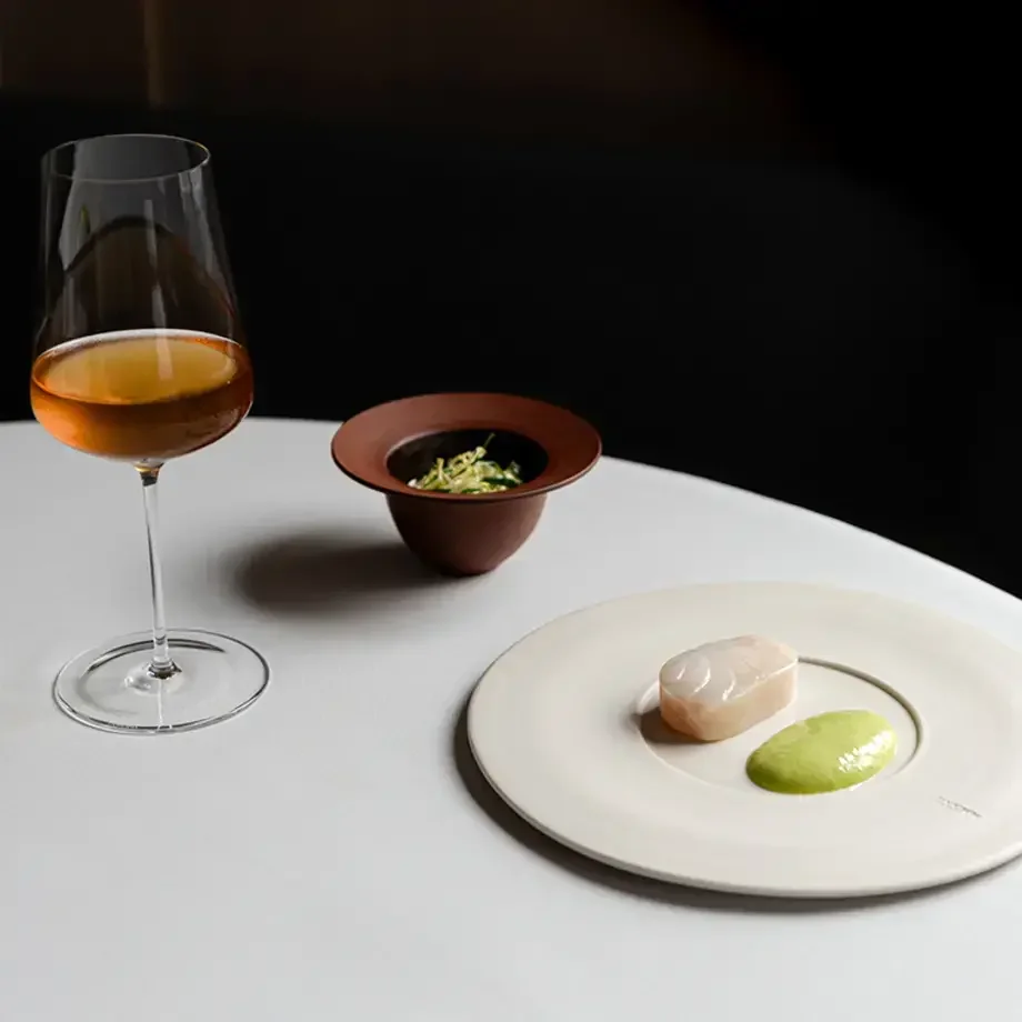 Steamed cod at Cycene.