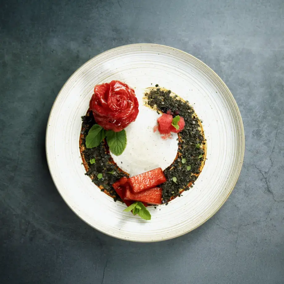 The secrets of Fine Dining watermelon sushi