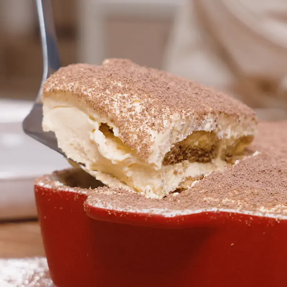 The secrets of Italian Food tiramisu