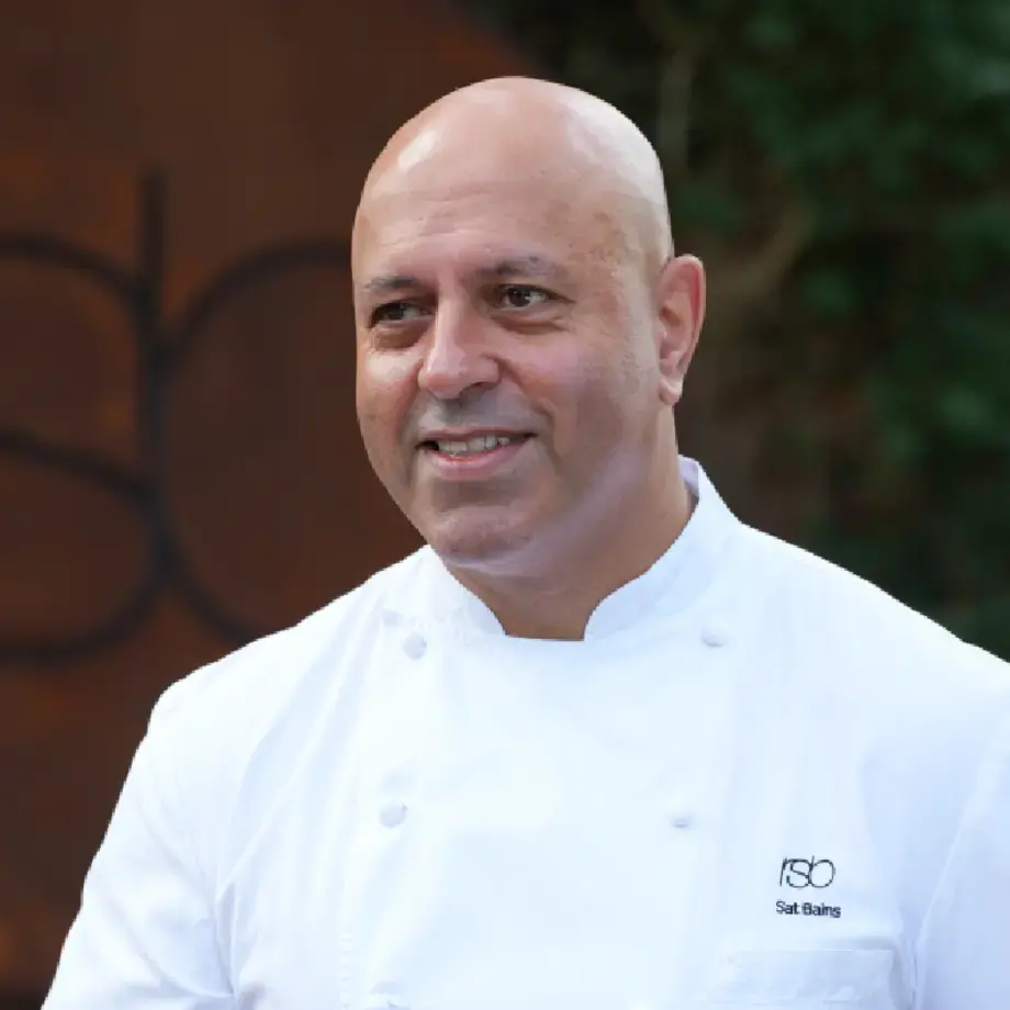 Chef Sat Bains.