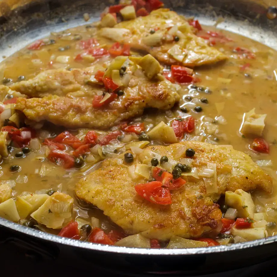 veal piccata - Fine Dining Lovers