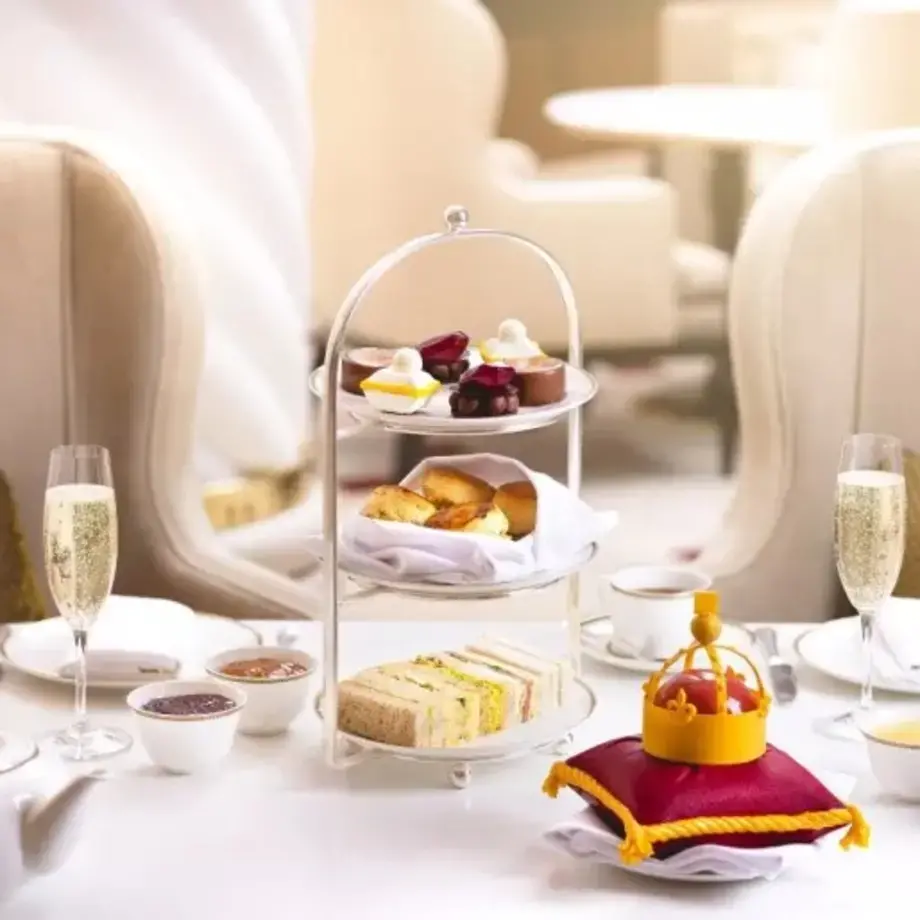 Afternoon tea at Shangri-La The Shard in London.