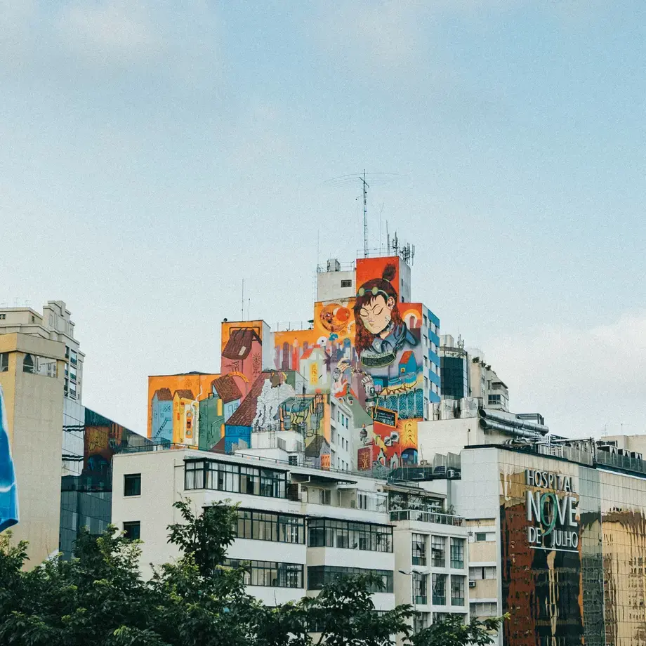 São Paulo city scene.